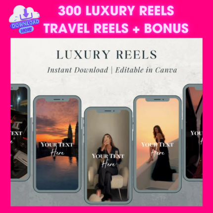 Rich luxury women reels Luxury rich women reels for instagram , Reels instagram Instant Download Master Resell Rights, Travel