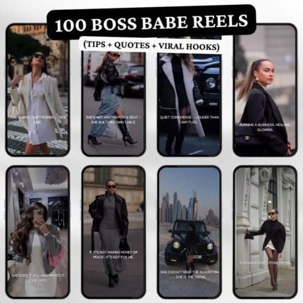 100 Boss Babe Instagram Reels with Hooks