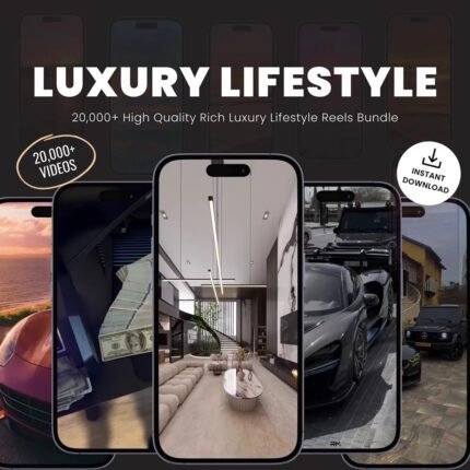 20,000+ Luxury Reels Bundle Faceless Marketing Instagram Reels