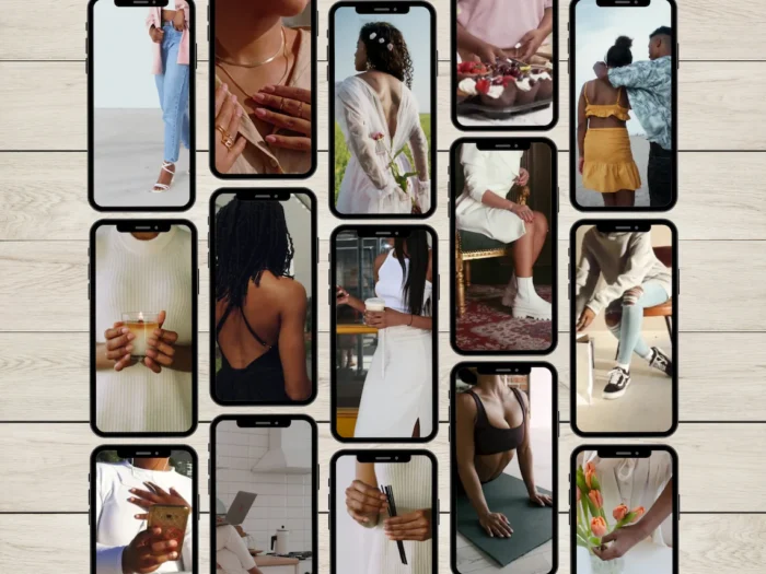 600+ Faceless Melanin Reels Aesthetic Instagram Video Bundle - Image 3
