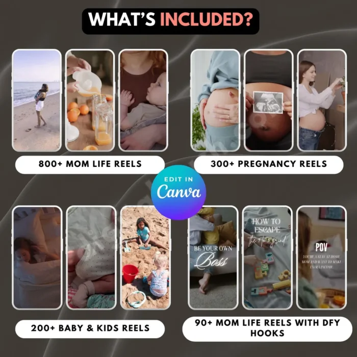 1400+ Motherhood Reels Mom Faceless Reels - Image 10
