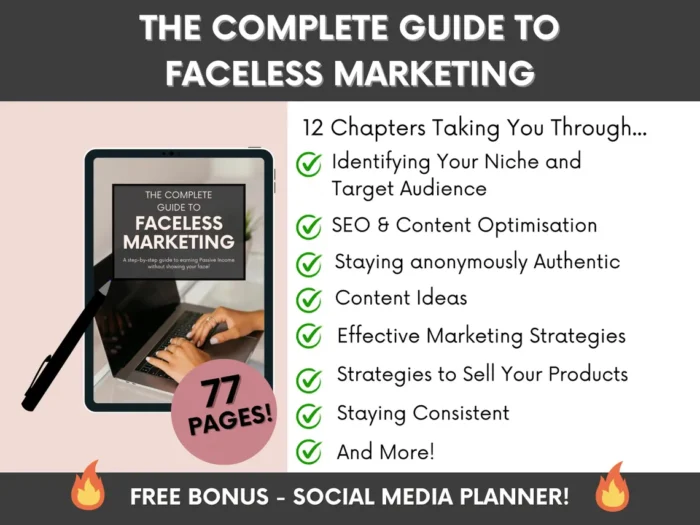 PLR Faceless Digital Marketing Starter Bundle - Image 9