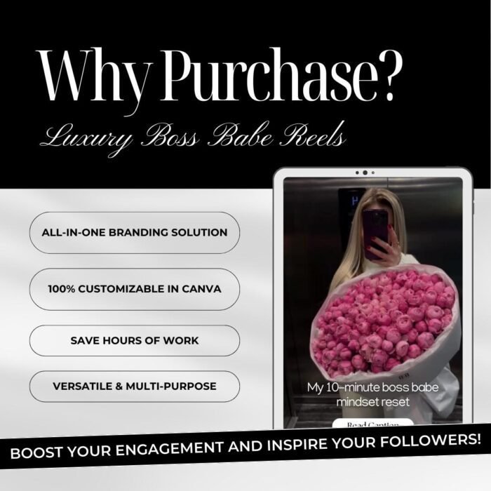 100 Boss Babe Instagram Reels with Hooks - Image 2